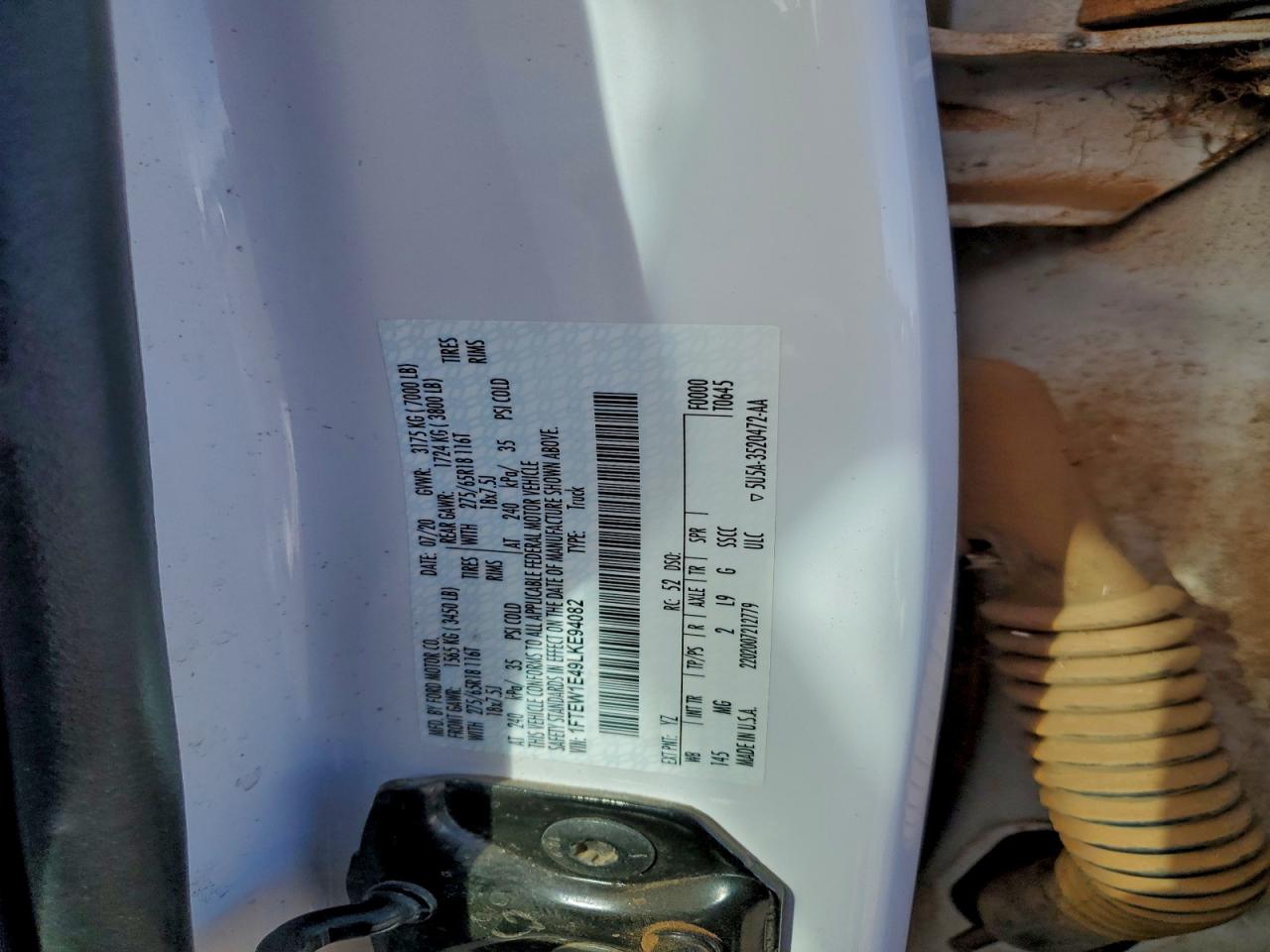 2020 FORD F150 SUPERCREW photo 12