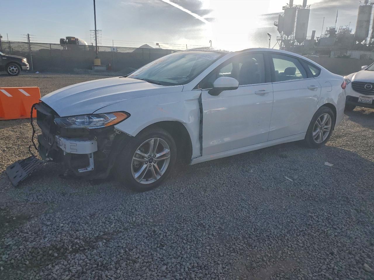 2018 FORD FUSION SE — FRONT END damage — photo 1