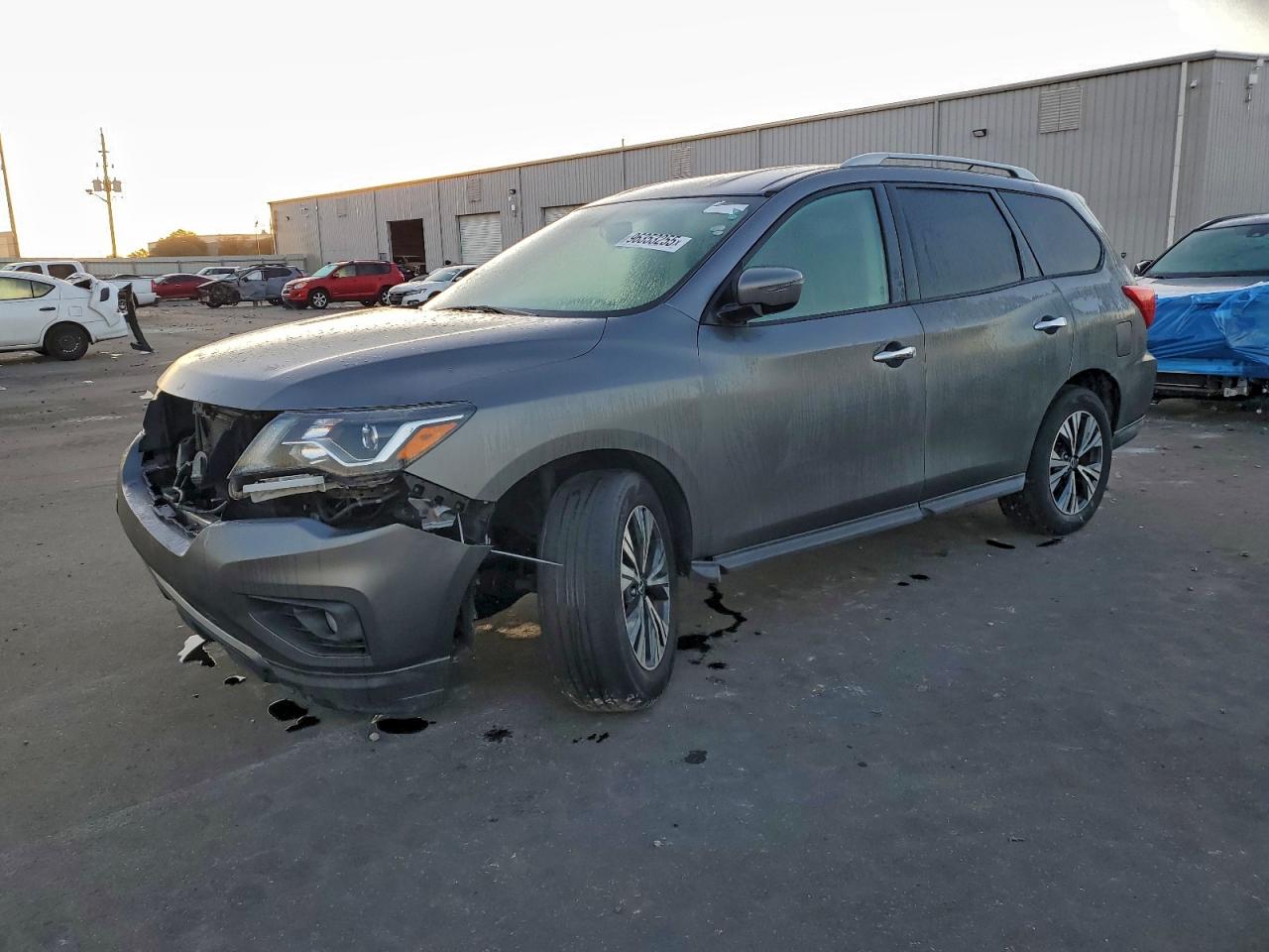 2017 NISSAN PATHFINDER S — FRAME DAMAGE damage — photo 1