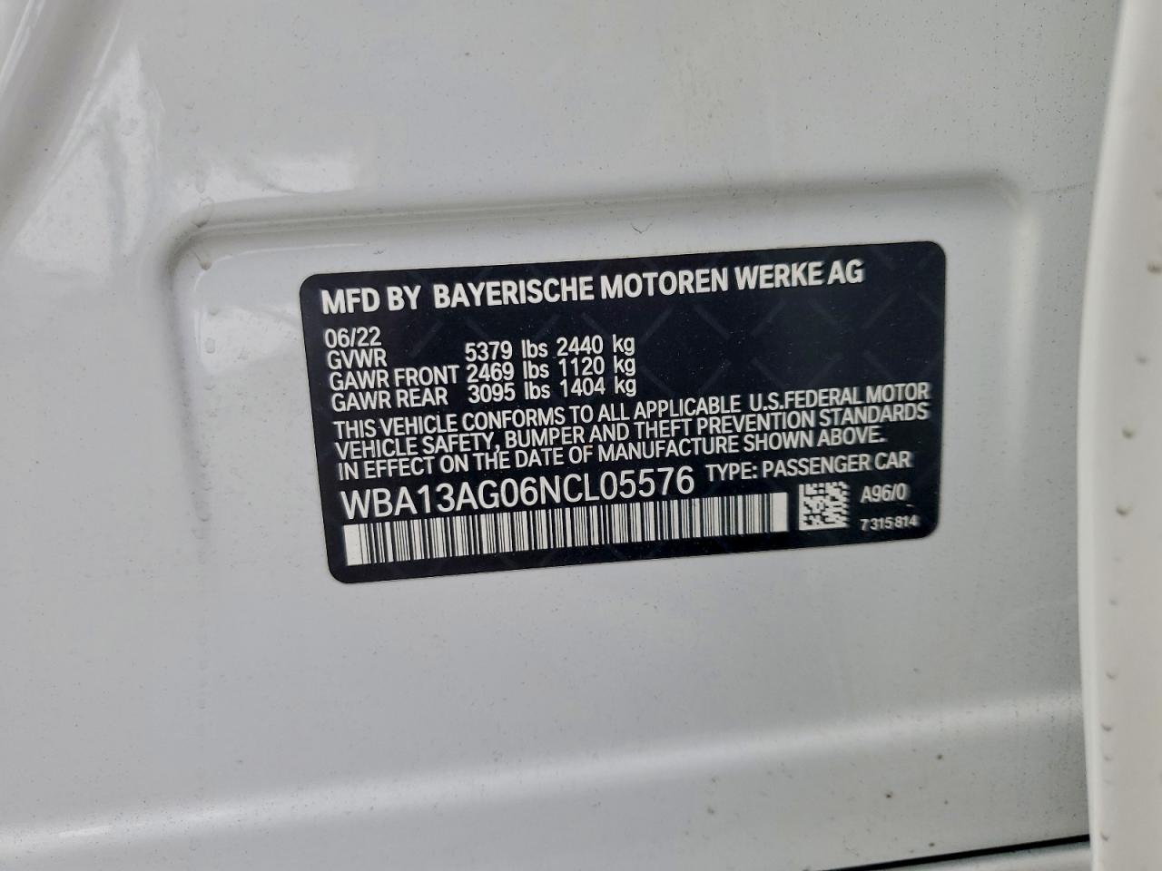 2022 BMW 530E photo 25