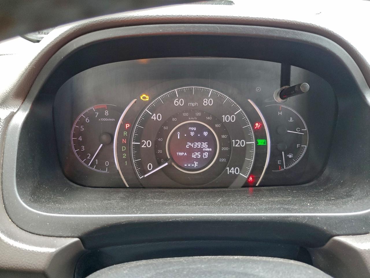 2013 HONDA CR-V EXL photo 9
