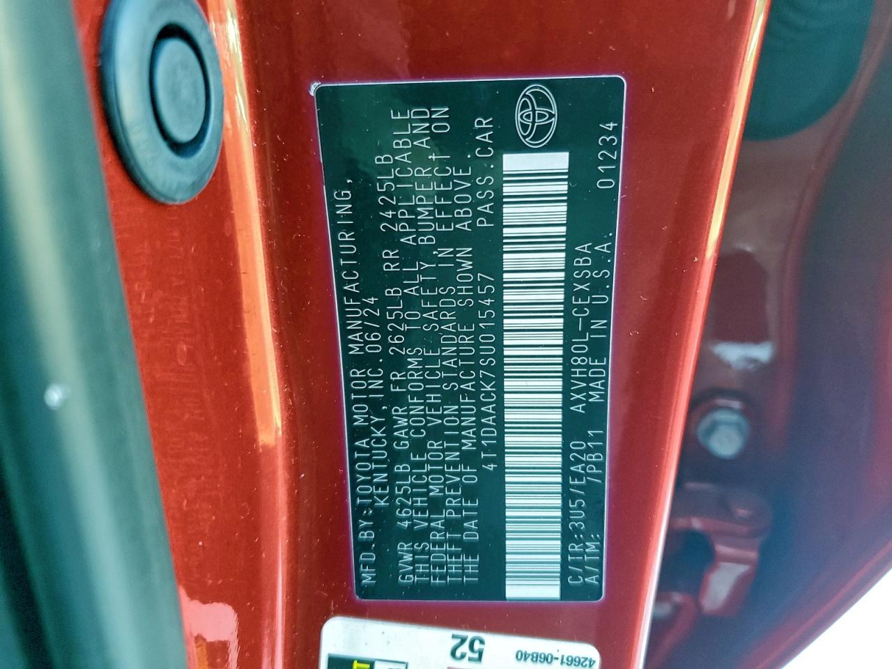 2025 TOYOTA CAMRY XSE photo 23
