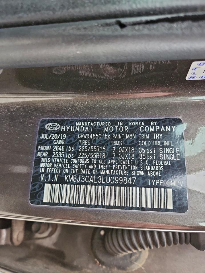 2020 HYUNDAI TUCSON LIMITED photo 25