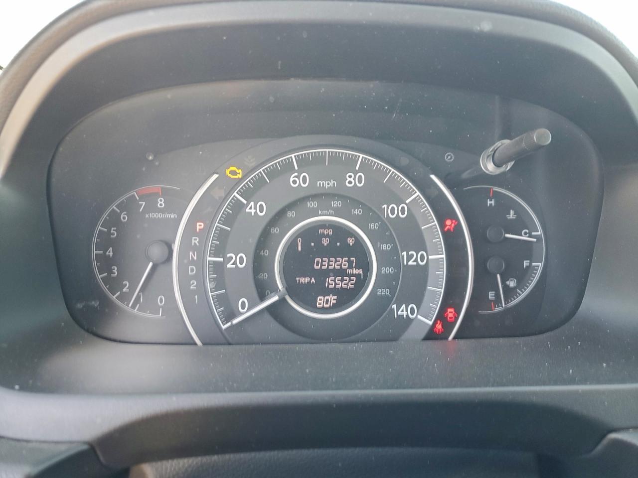 2012 HONDA CR-V EXL photo 9
