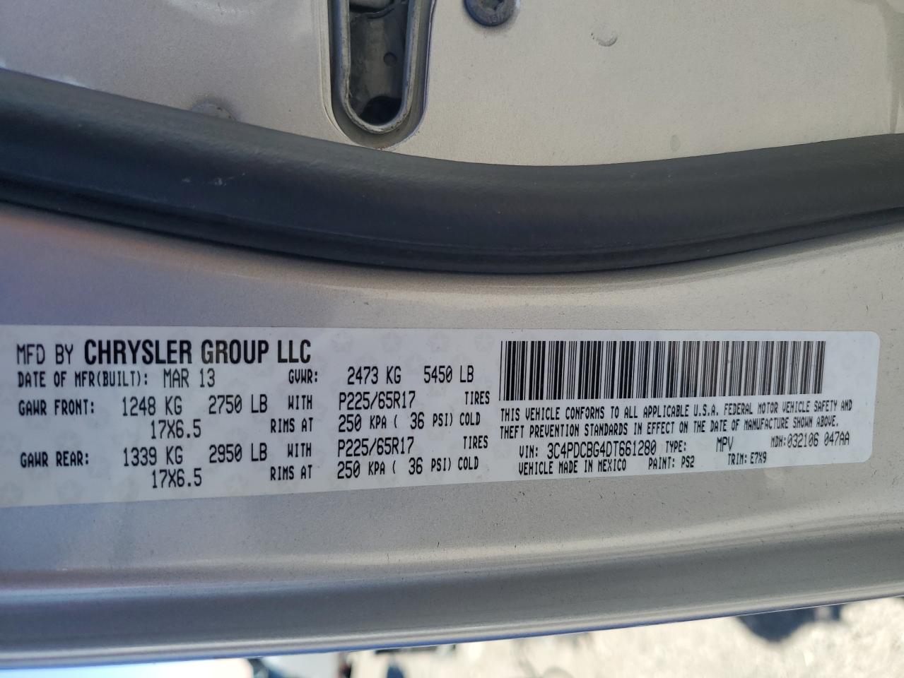2013 DODGE JOURNEY photo 14