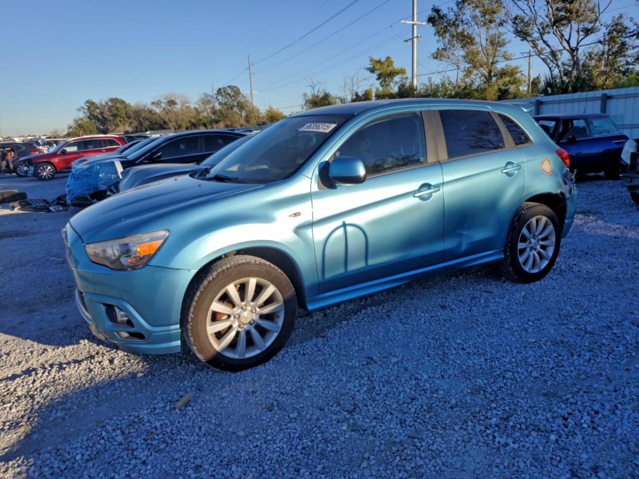 2011 MITSUBISHI OUTLANDER SPORT SE — REAR END damage — photo 1