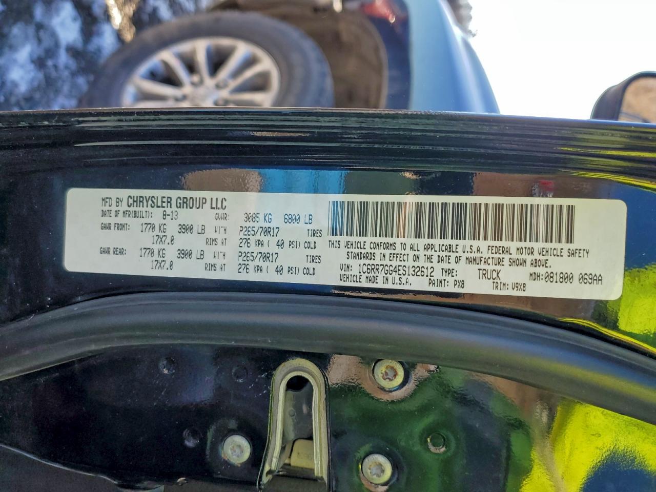2014 RAM 1500 SLT photo 12