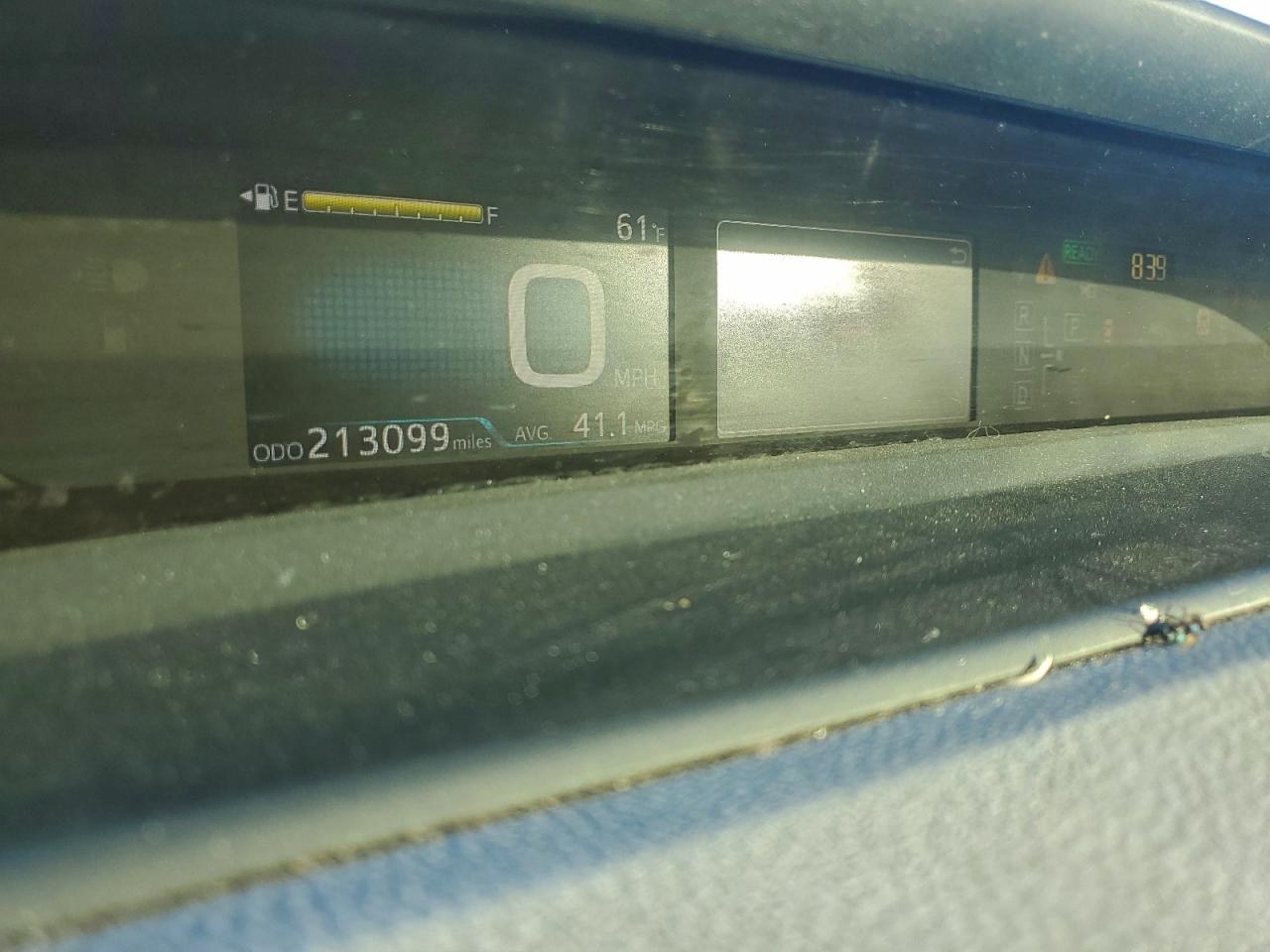 2016 TOYOTA PRIUS photo 9
