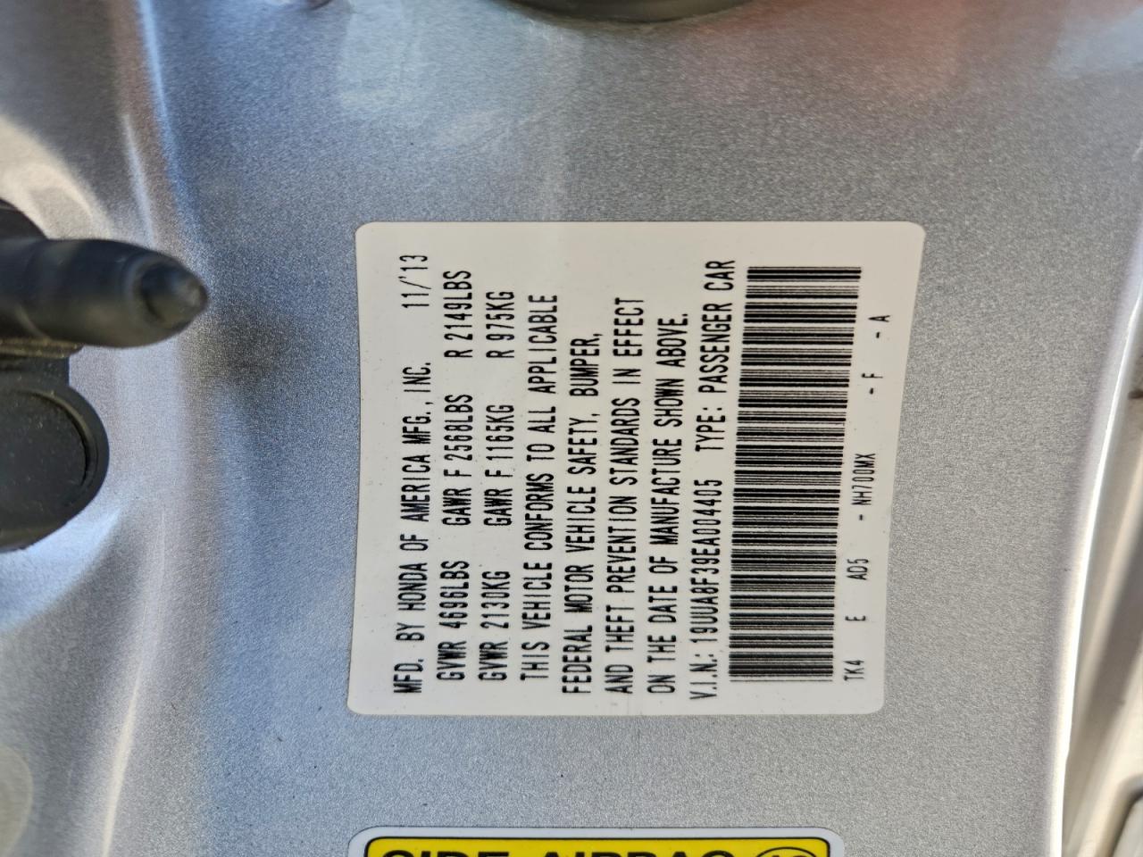 2014 ACURA TL SE photo 23