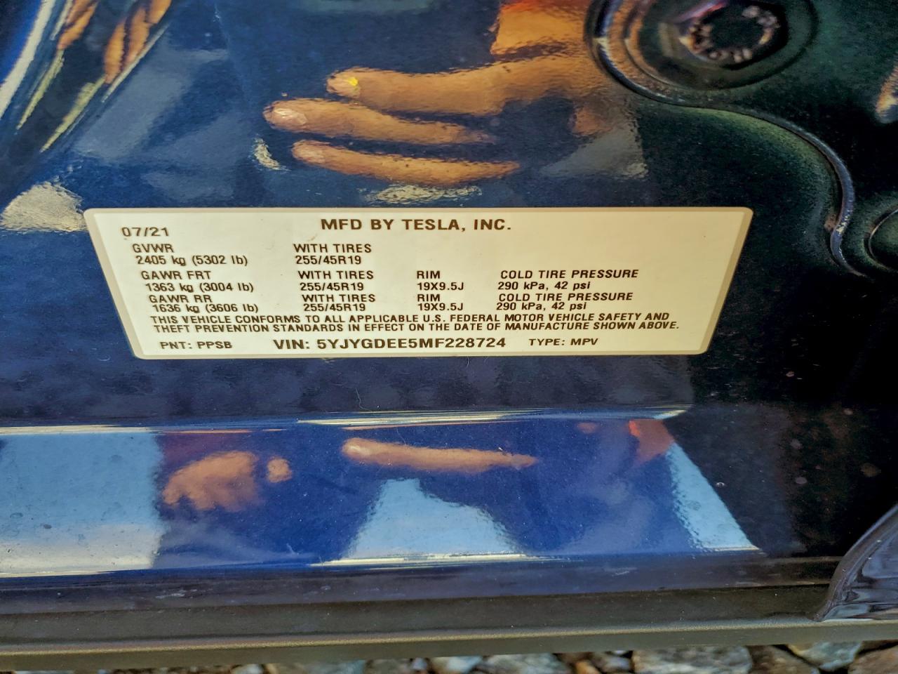 2021 TESLA MODEL Y photo 34