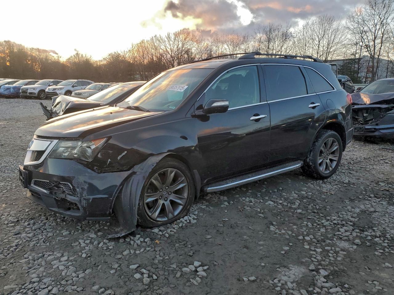 2010 ACURA MDX ADVANCE — FRONT END damage — photo 1
