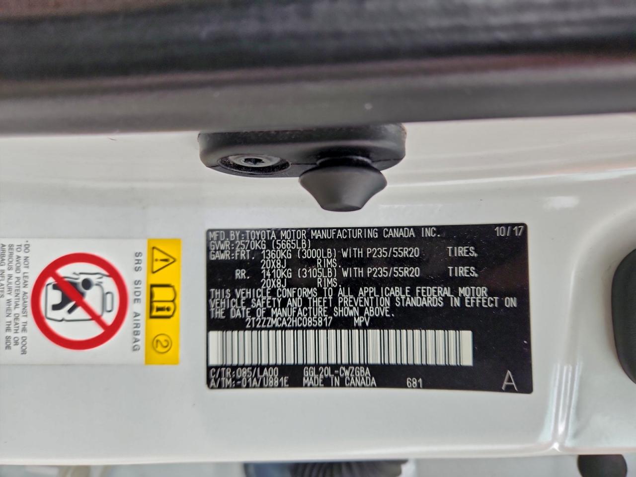 2017 LEXUS RX 350 BASE photo 25