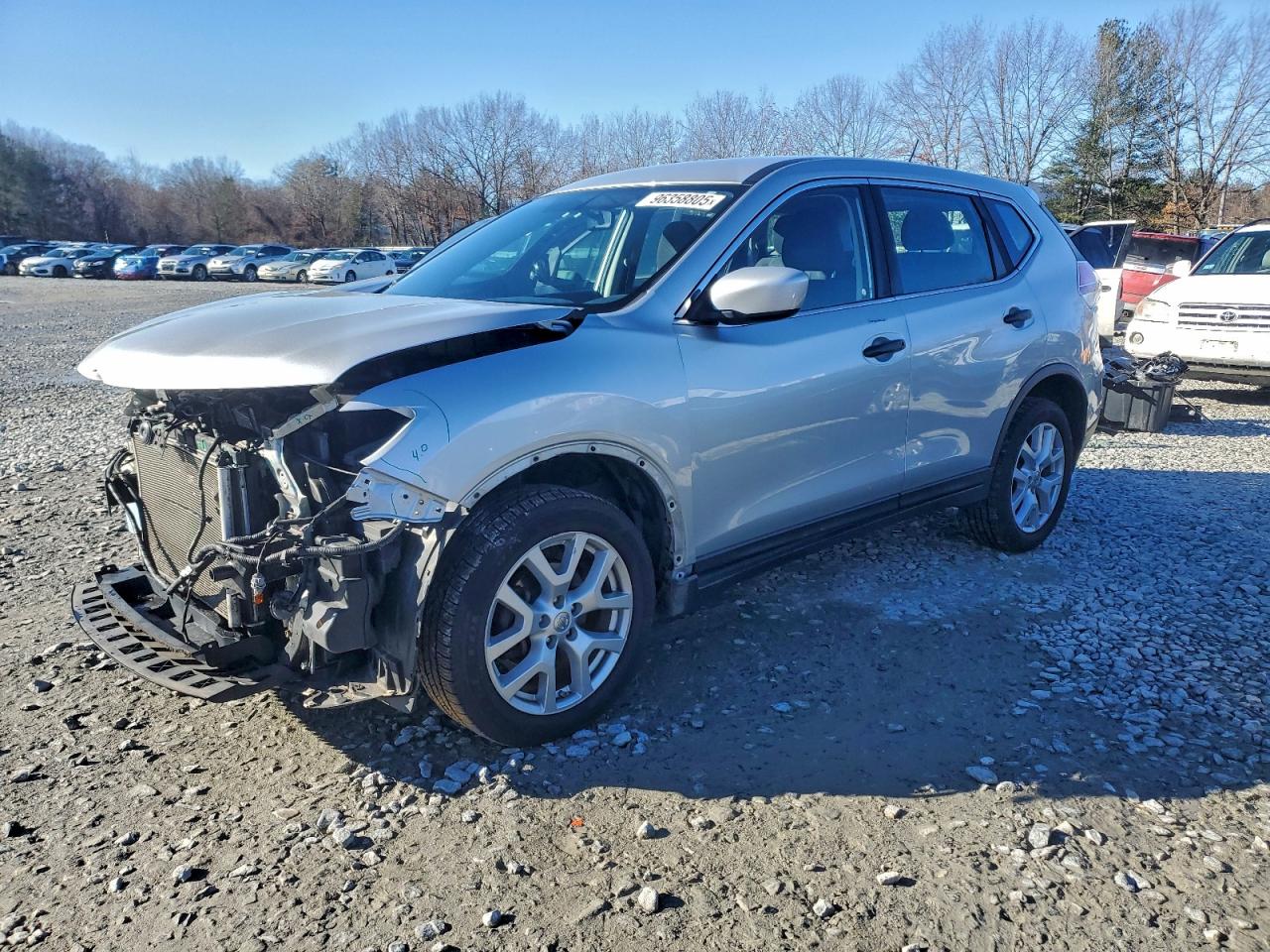 2016 NISSAN ROGUE S — FRONT END damage — photo 1