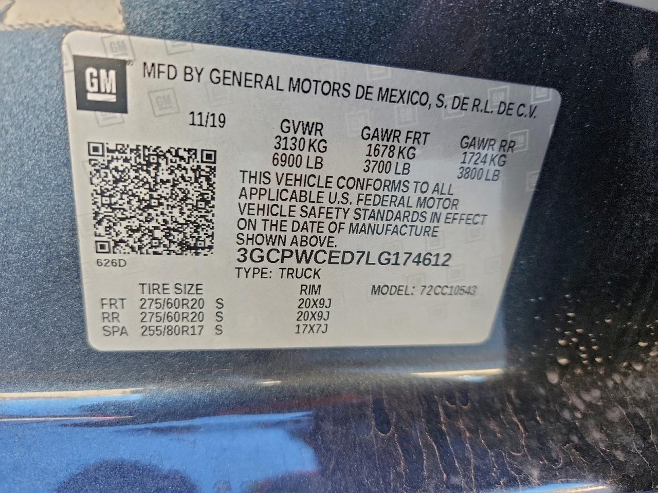 2020 CHEVROLET SILVERADO C1500 LT photo 12