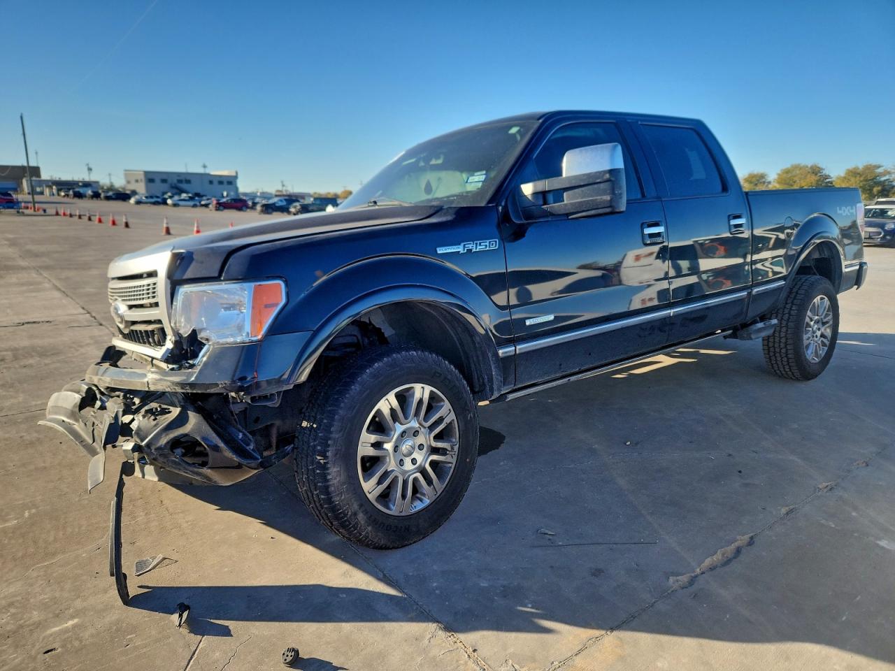 2011 FORD F150 SUPERCREW — SIDE damage — photo 1