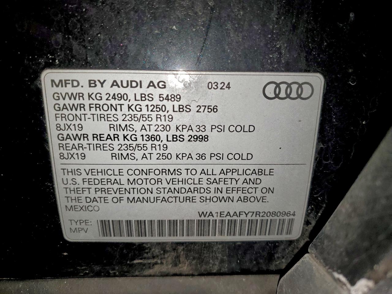 2024 AUDI Q5 PREMIUM PLUS 45 photo 25