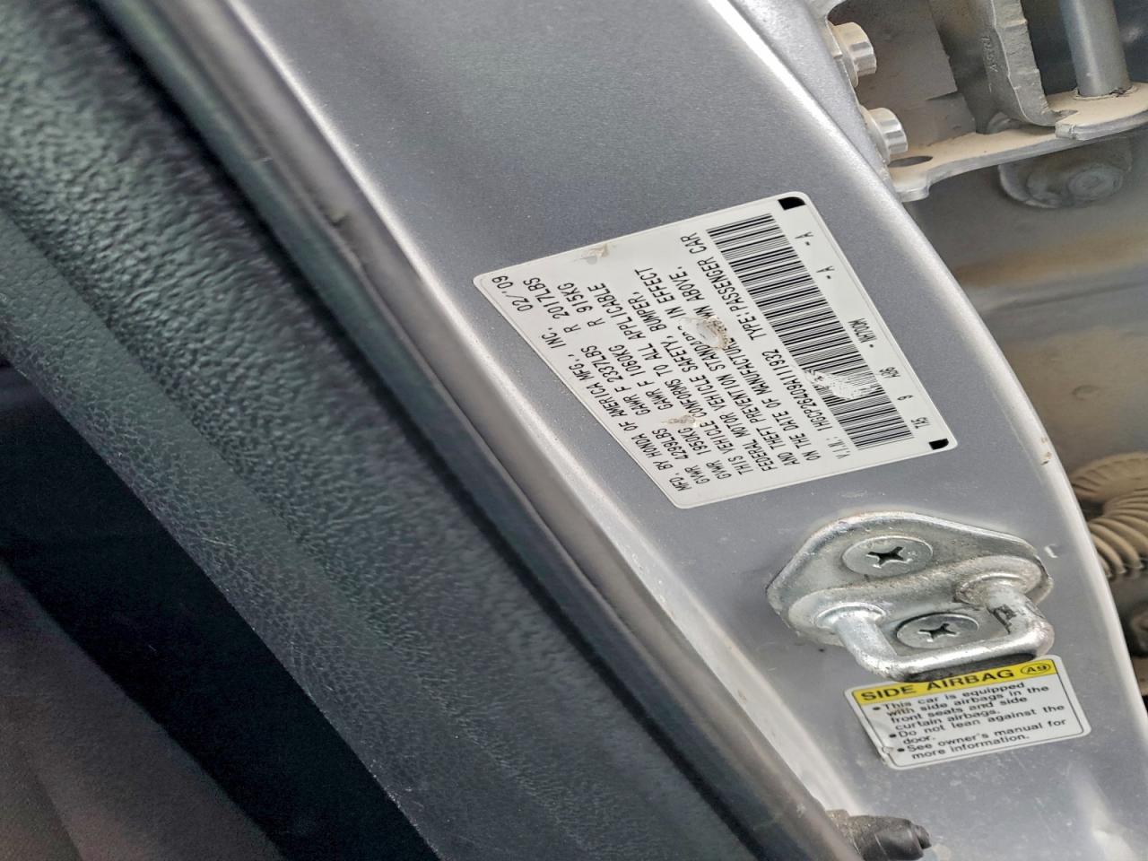 2009 HONDA ACCORD LXP photo 34