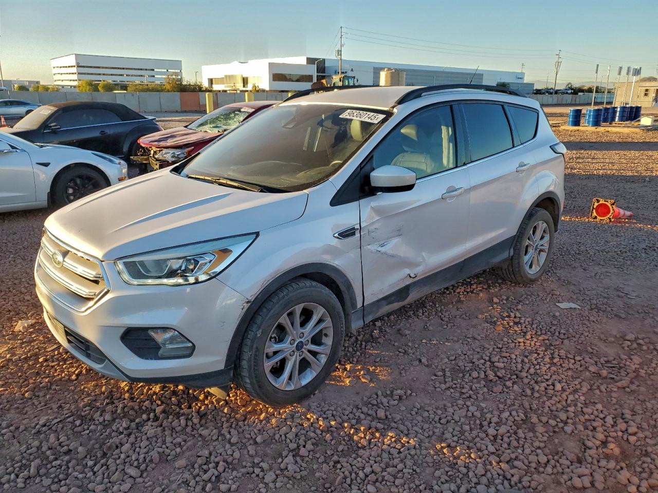 2018 FORD ESCAPE SEL — SIDE damage — photo 1