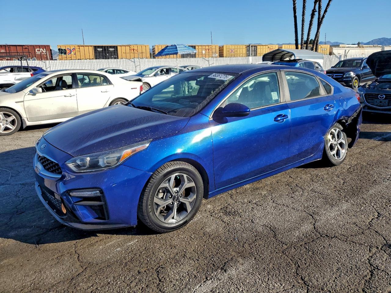 2020 KIA FORTE FE — REAR END damage — photo 1