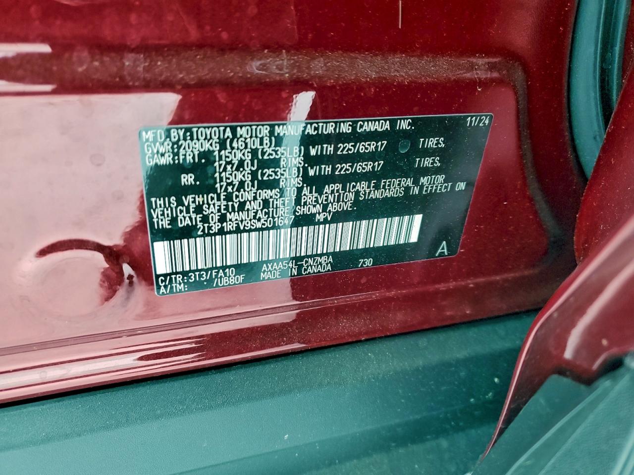 2025 TOYOTA RAV4 XLE photo 13