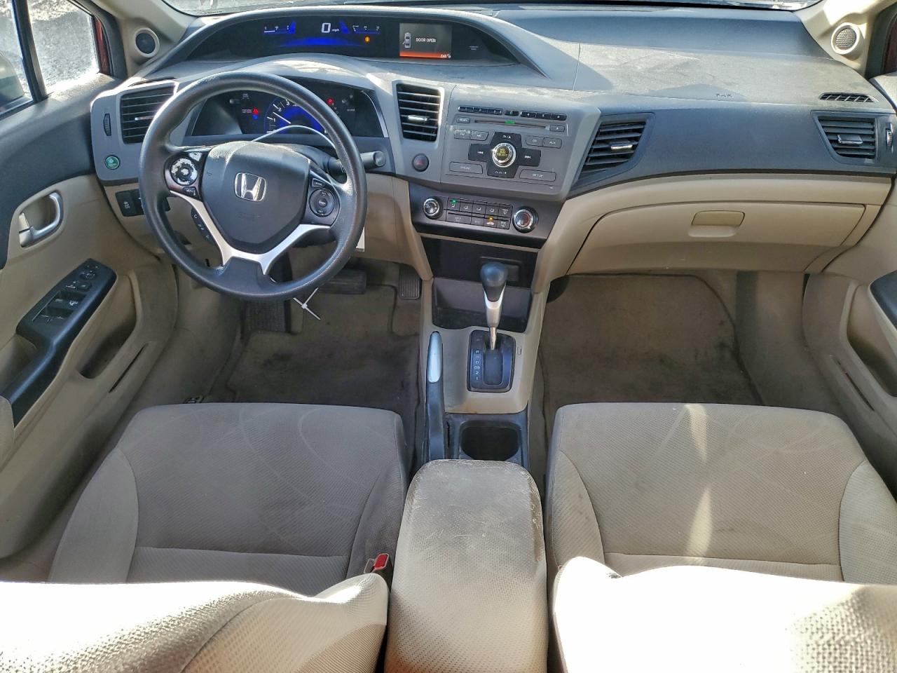 2012 HONDA CIVIC EX photo 8