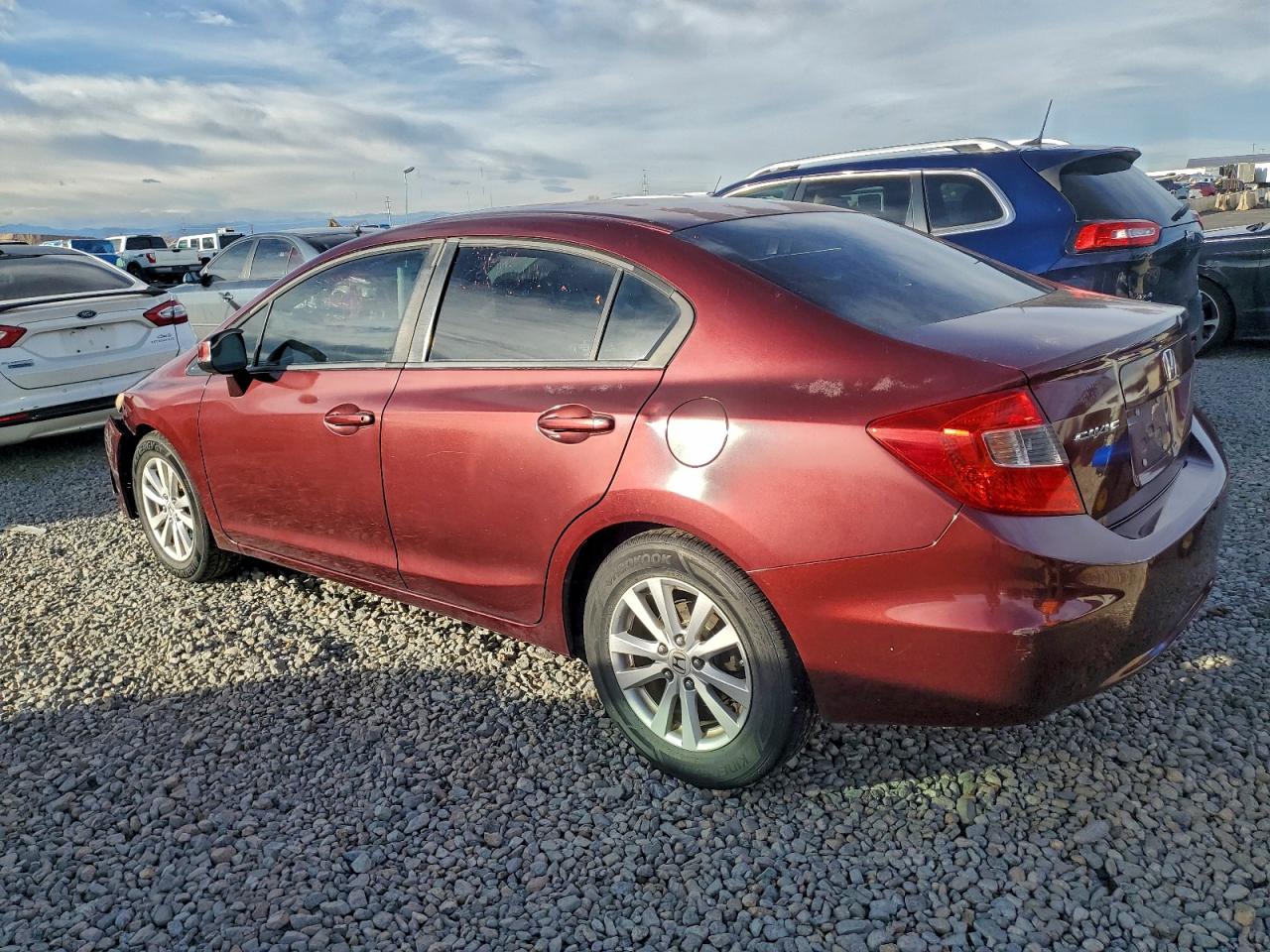 2012 HONDA CIVIC EX photo 2