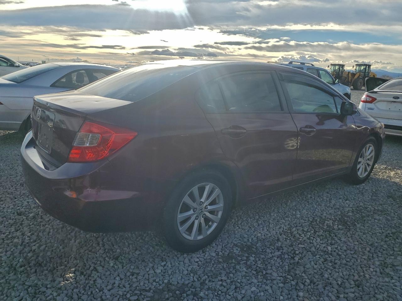 2012 HONDA CIVIC EX photo 3