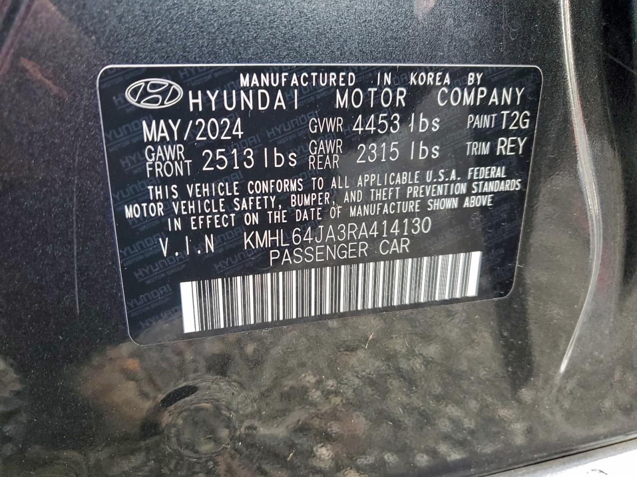 2024 HYUNDAI SONATA SEL photo 13