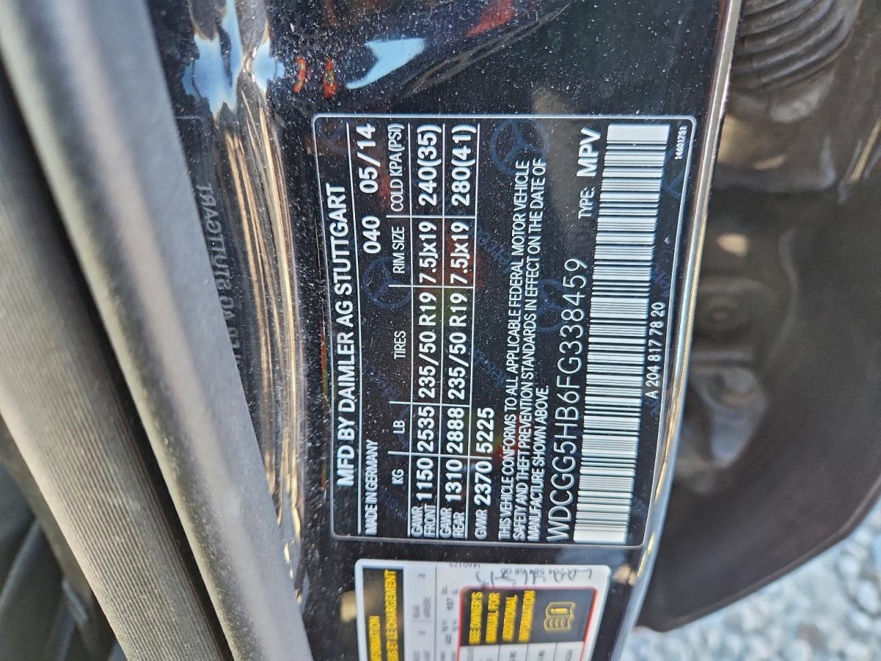 2015 MERCEDES-BENZ GLK 350 photo 25