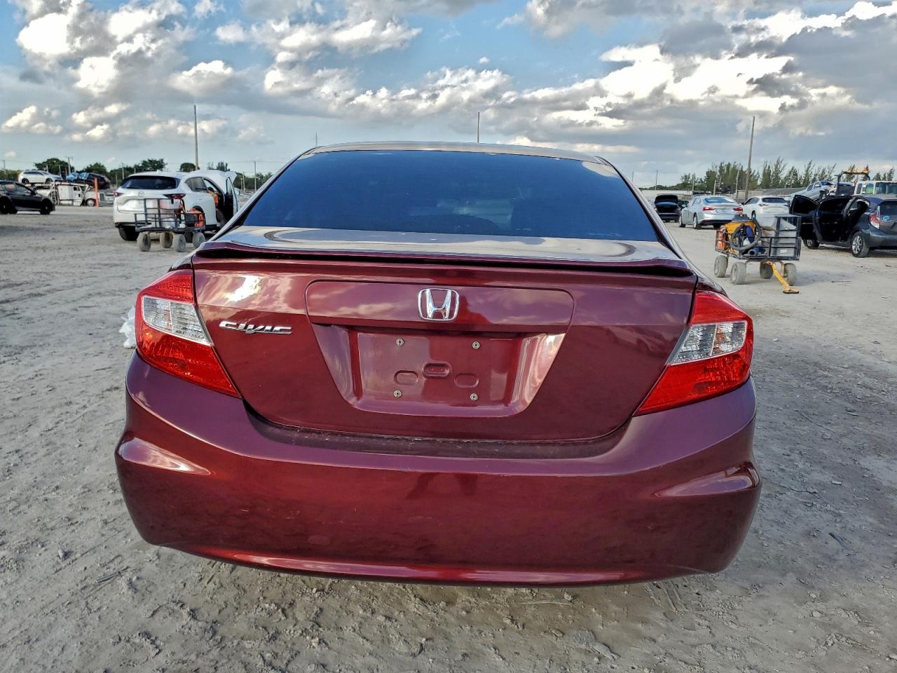 2012 HONDA CIVIC EXL photo 6