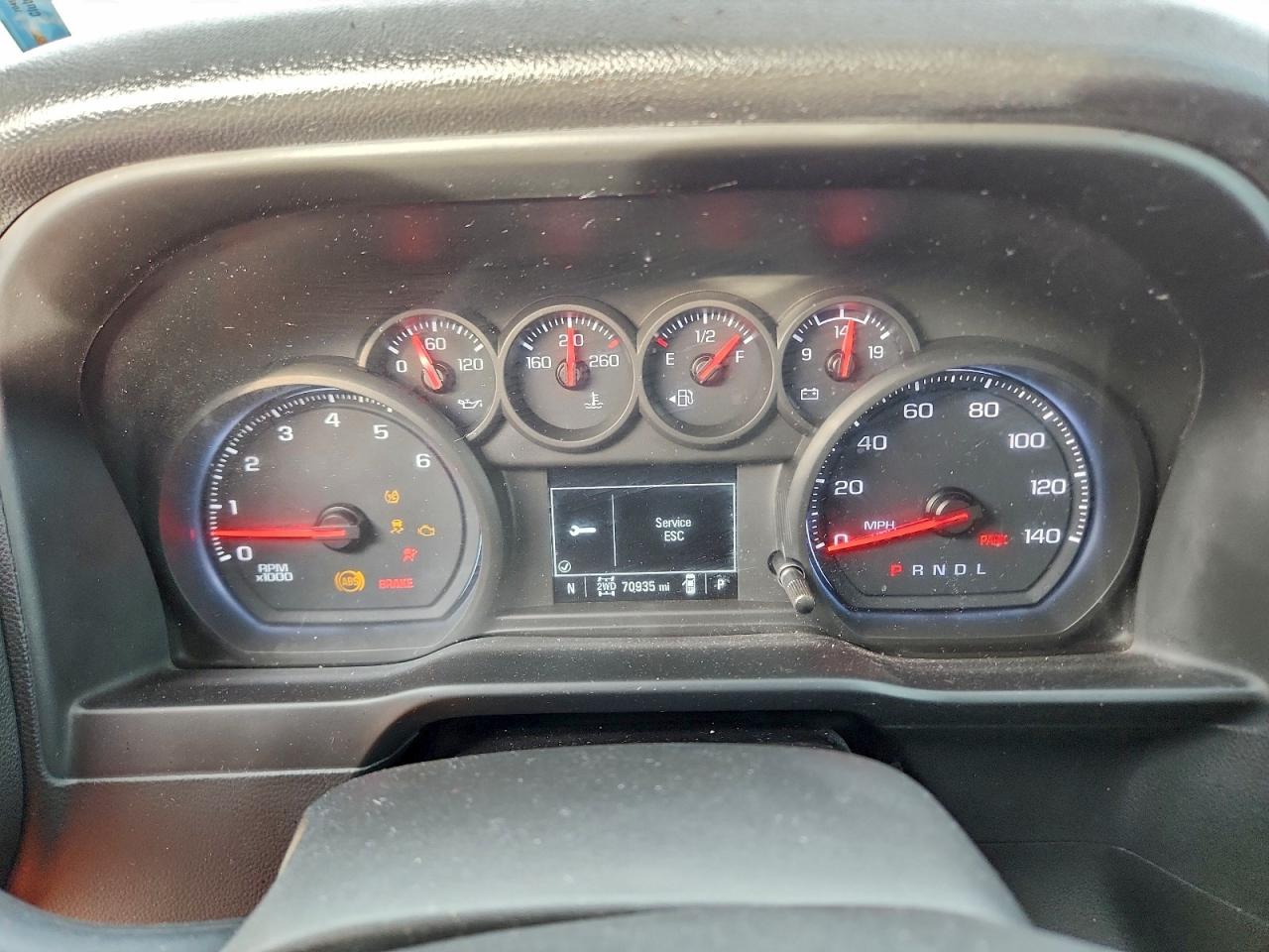 2020 CHEVROLET SILVERADO K1500 CUSTOM photo 9