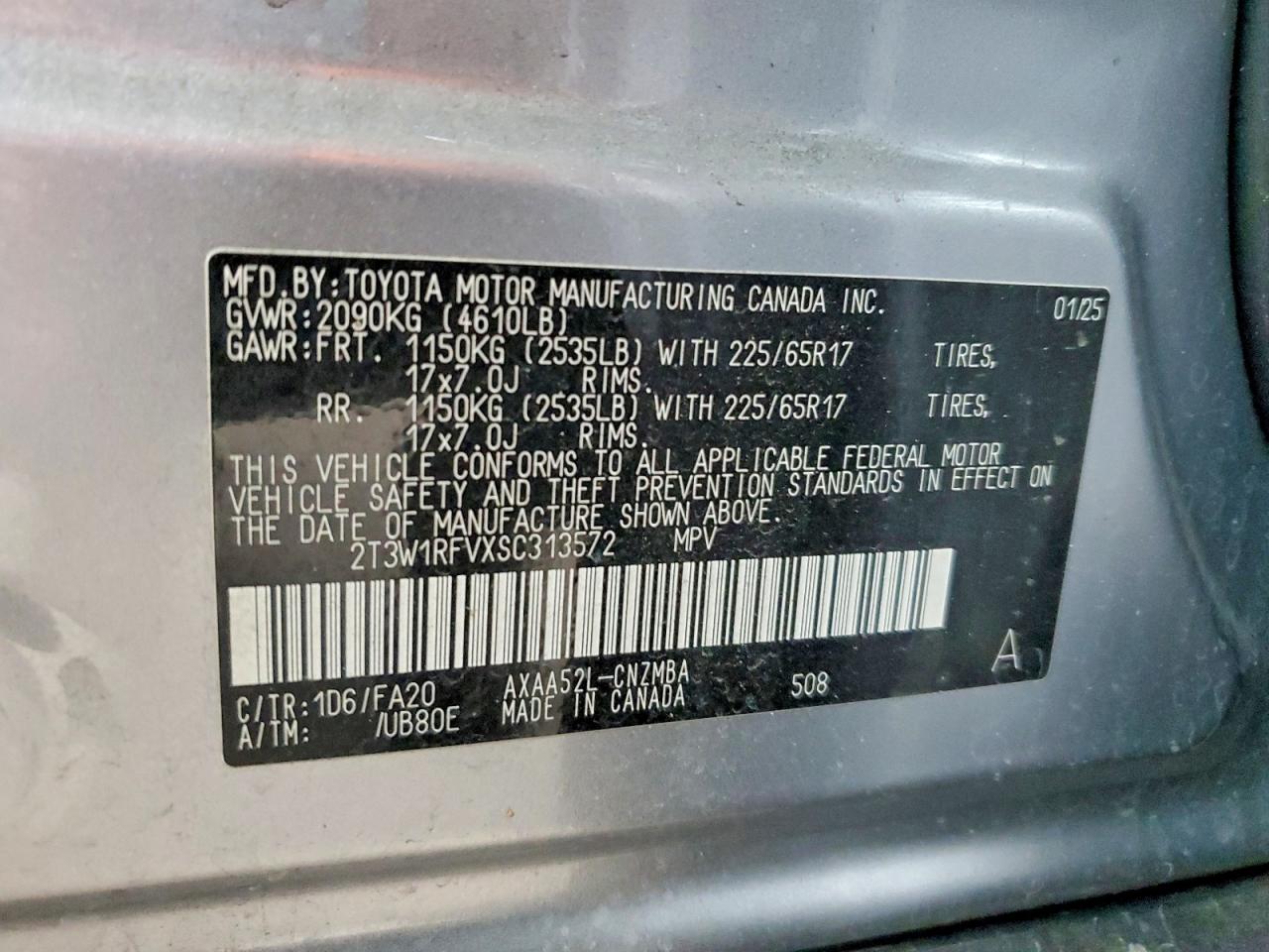 2025 TOYOTA RAV4 XLE photo 23