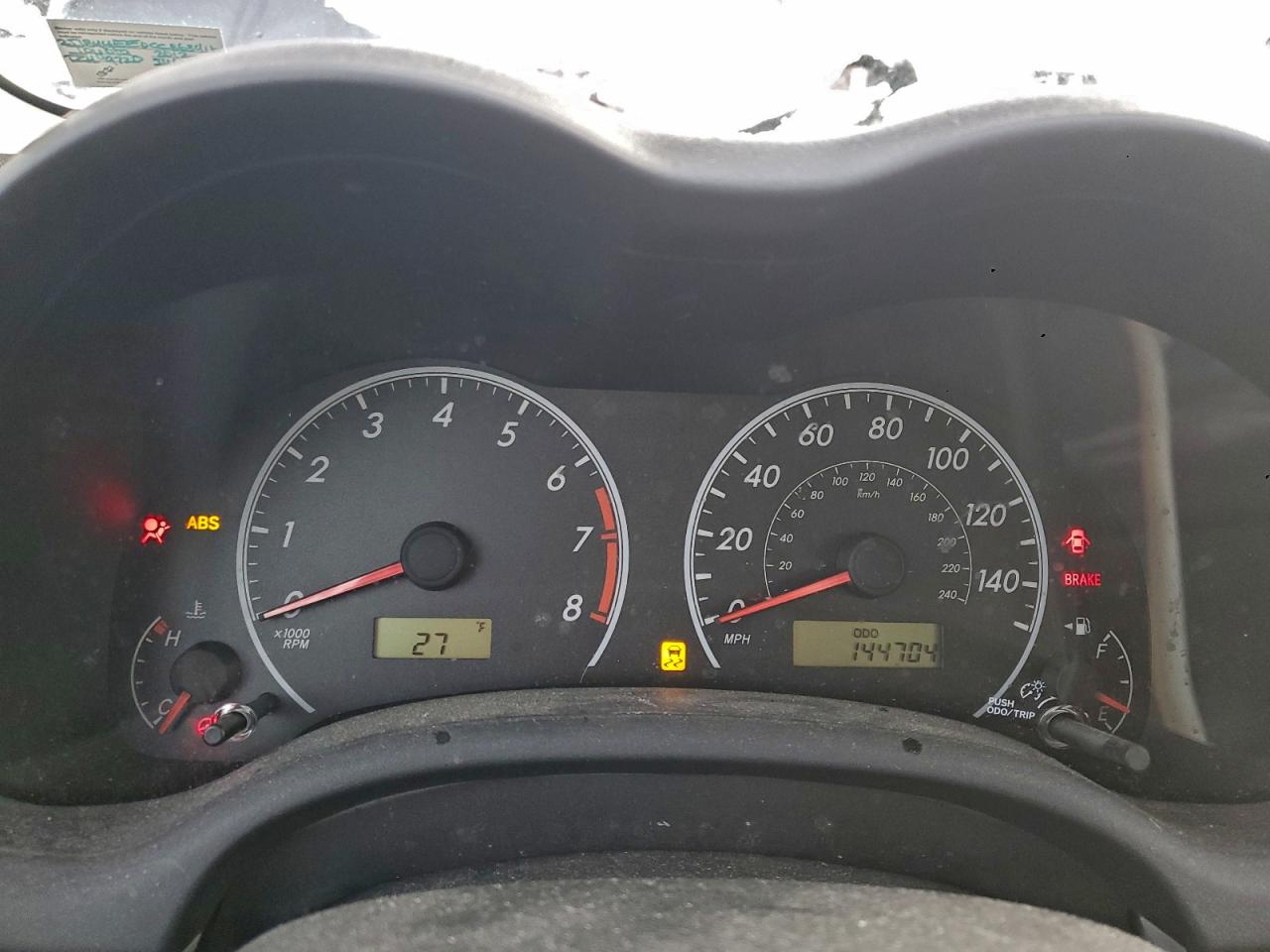 2012 TOYOTA COROLLA BASE photo 9