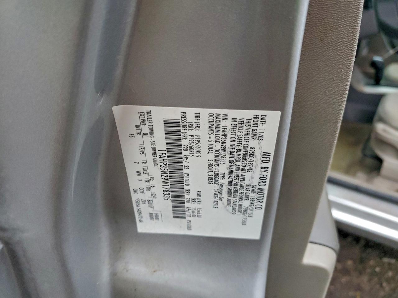 2009 FORD FOCUS SE photo 12