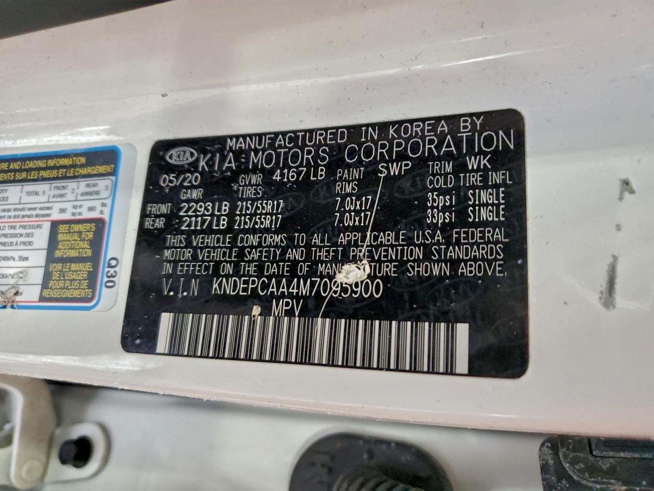 2021 KIA SELTOS LX photo 12
