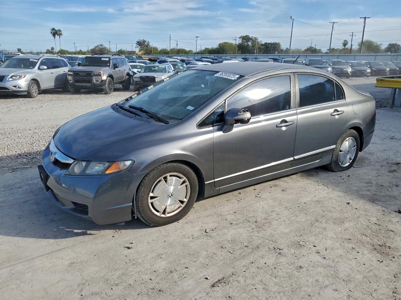 2009 HONDA CIVIC HYBRID — REAR END damage — photo 1