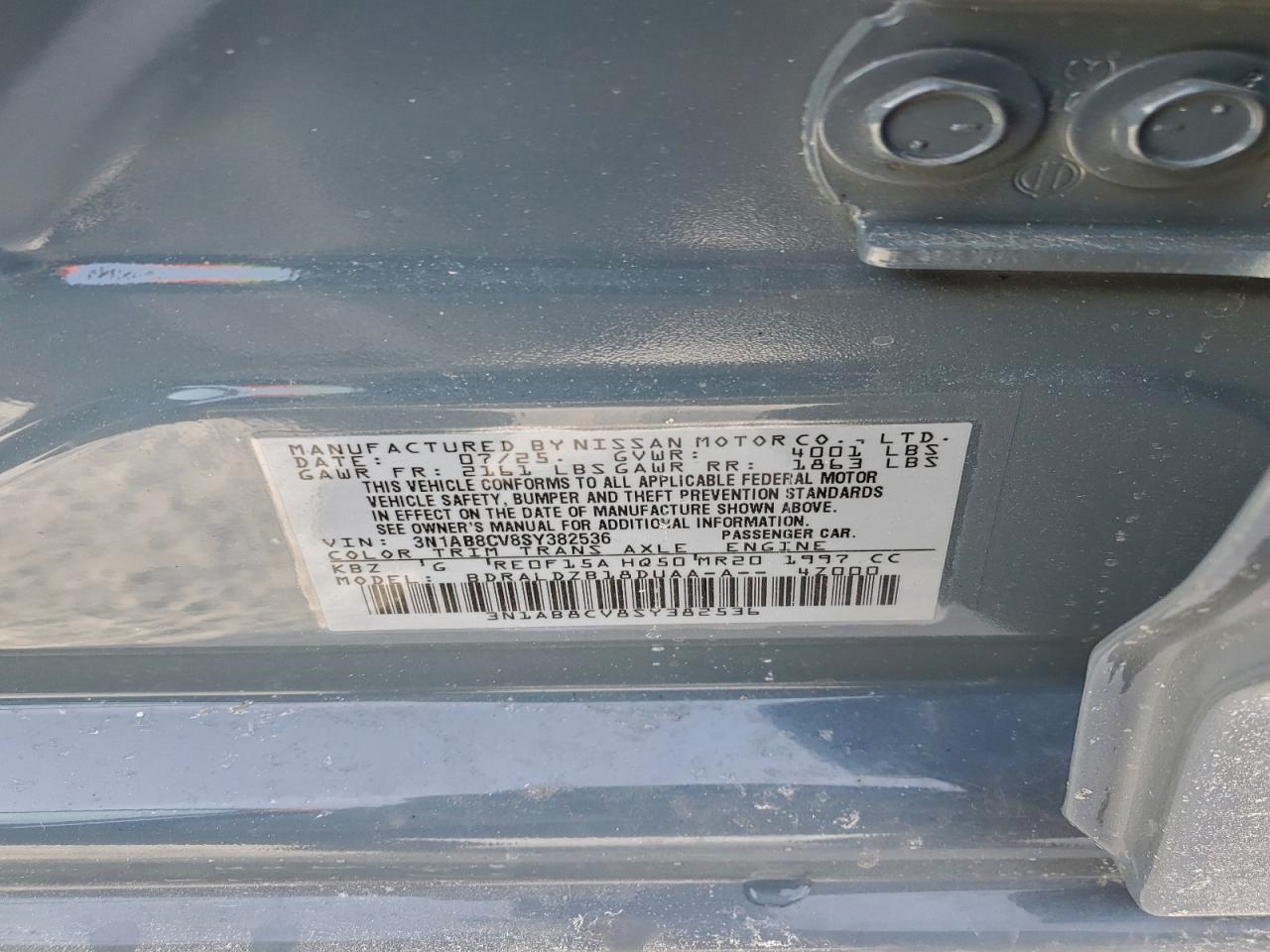2025 NISSAN SENTRA SV photo 12