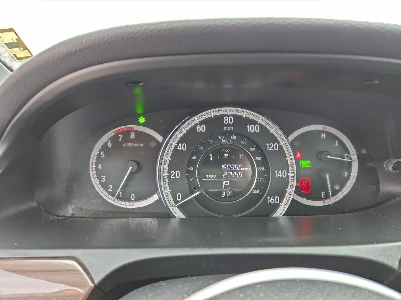 2016 HONDA ACCORD EXL photo 9