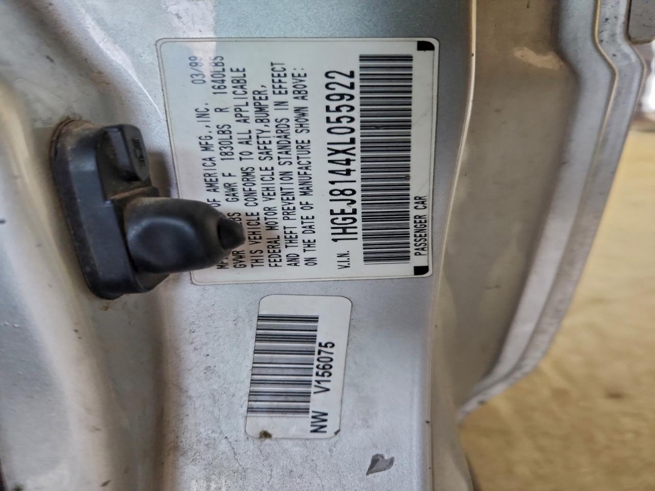 1999 HONDA CIVIC EX photo 12