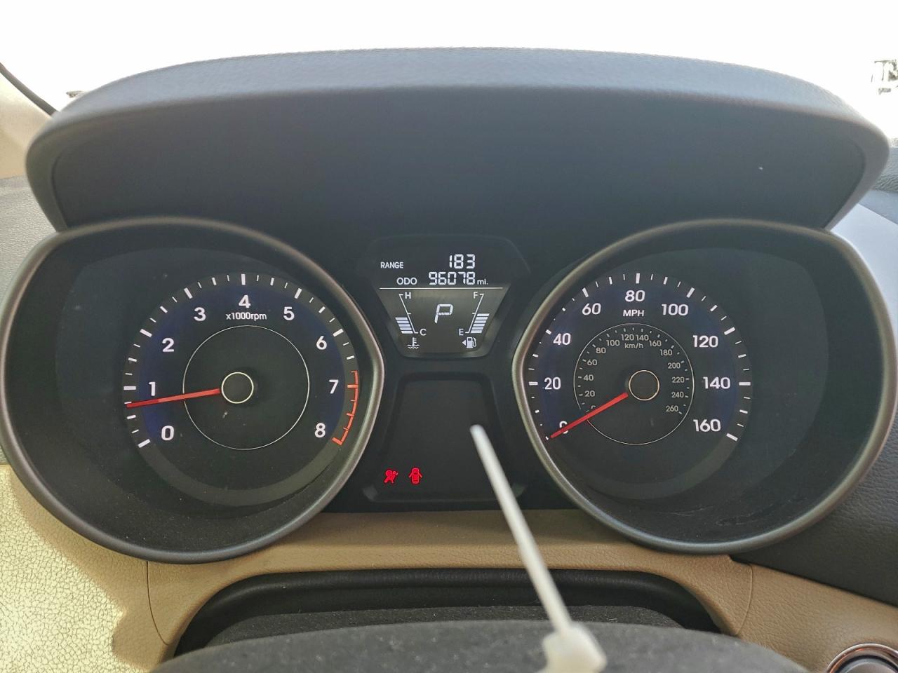 2013 HYUNDAI ELANTRA GLS photo 9