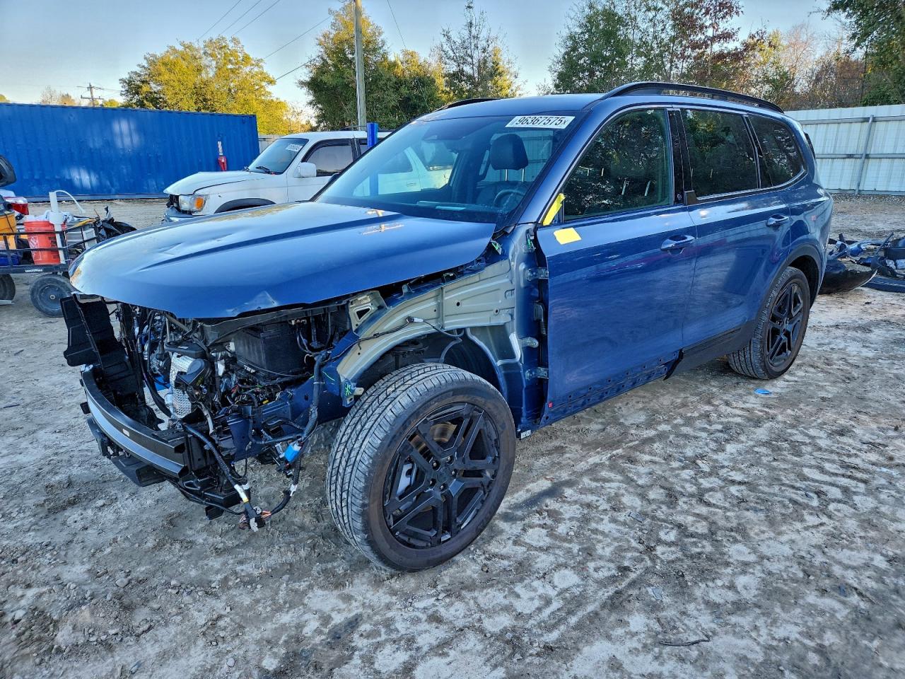 2025 KIA TELLURIDE SX — FRONT END damage — photo 1