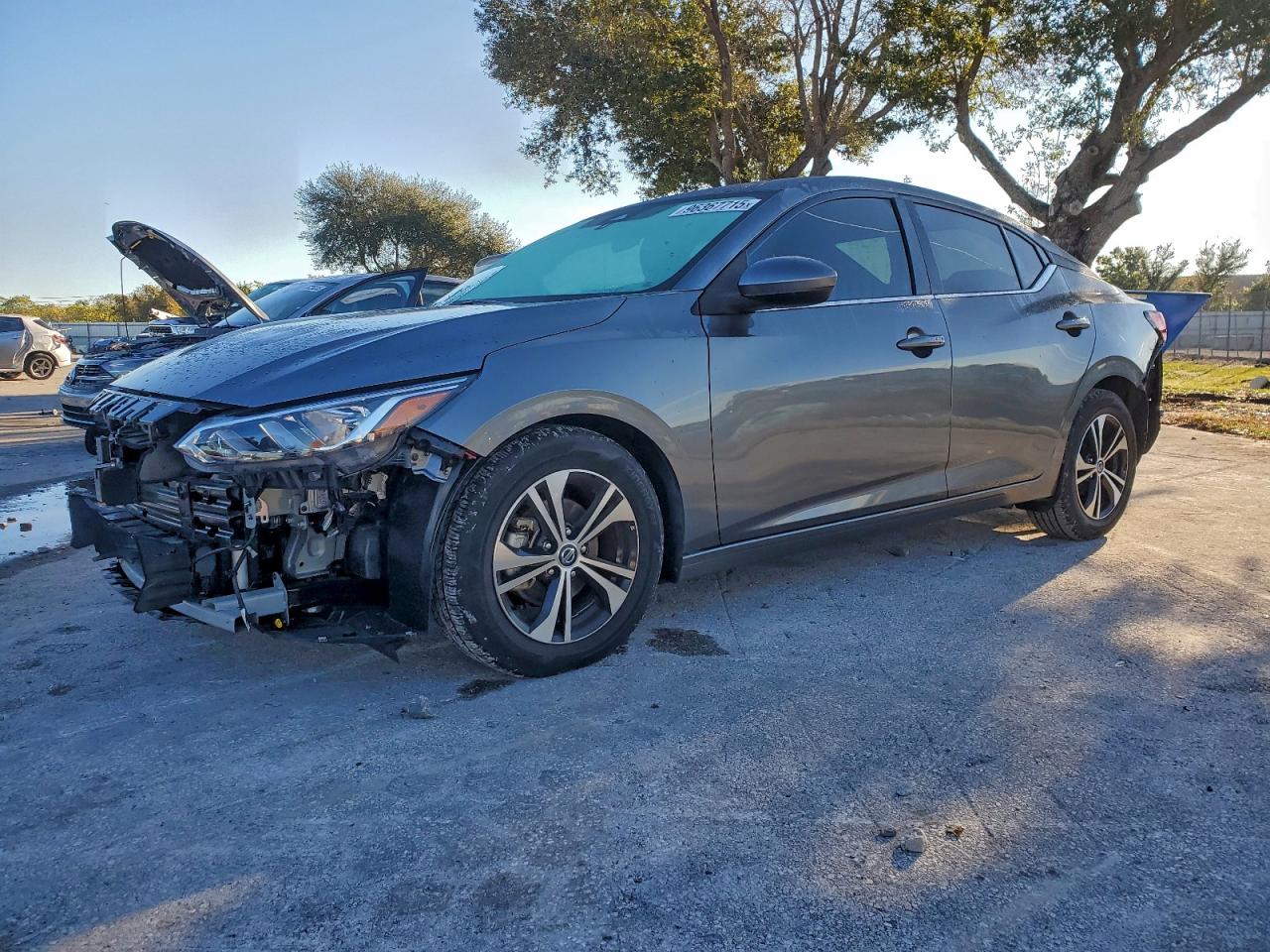 2022 NISSAN SENTRA SV — REAR END damage — photo 1