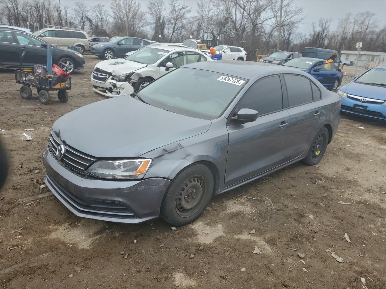 2016 VOLKSWAGEN JETTA S — FRONT END damage — photo 1