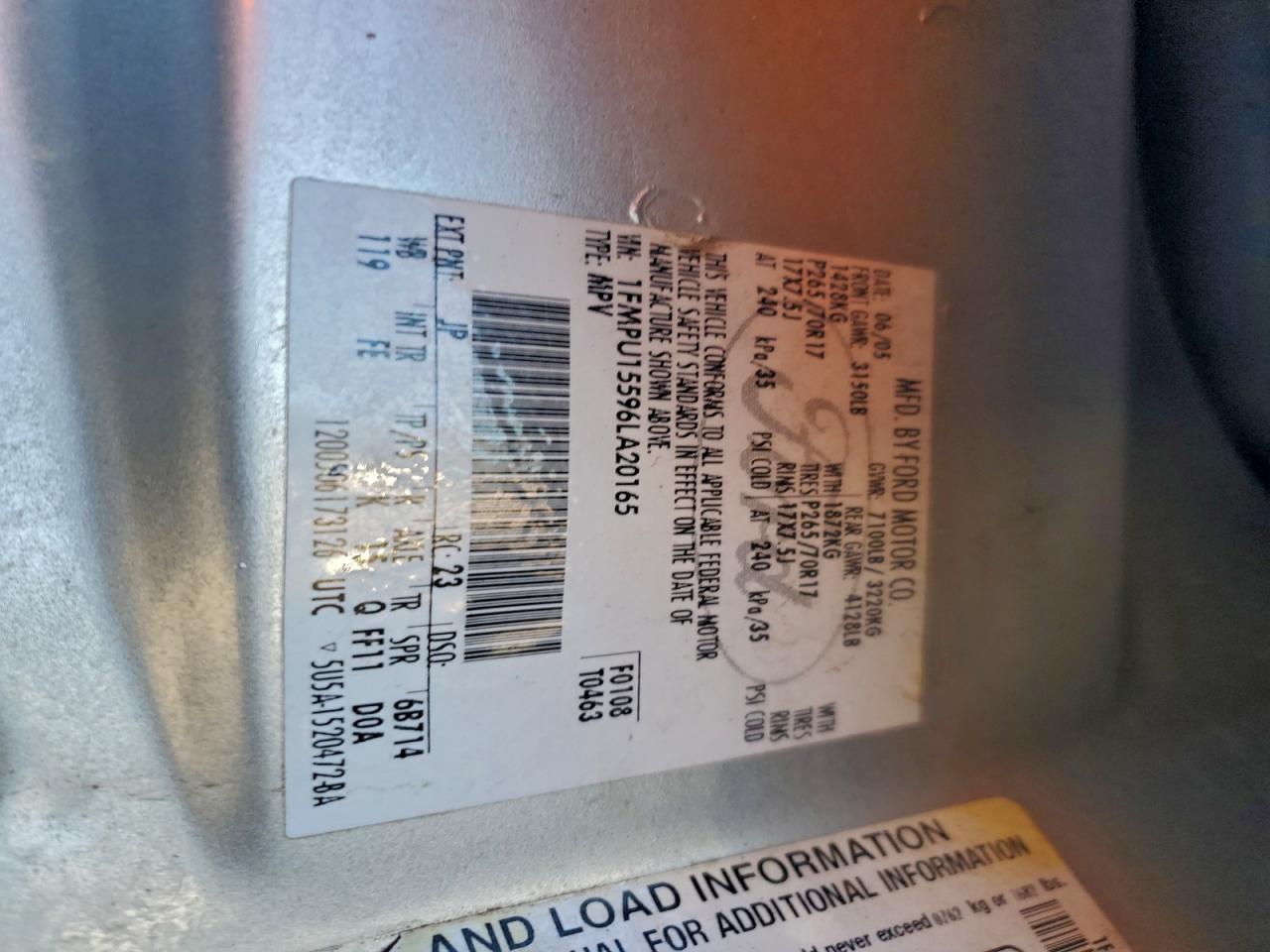 2006 FORD EXPEDITION XLT photo 13