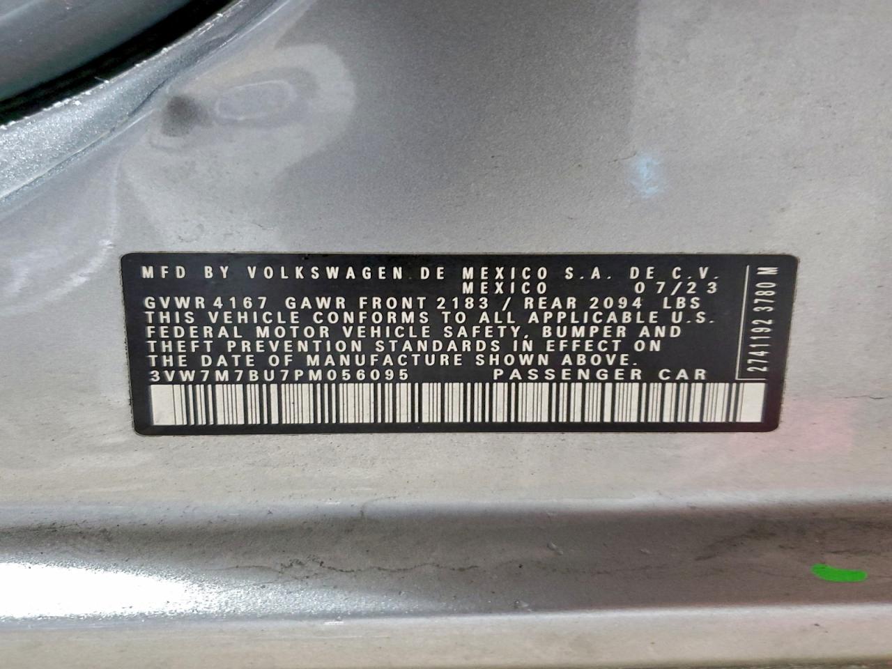 2023 VOLKSWAGEN JETTA SE photo 23