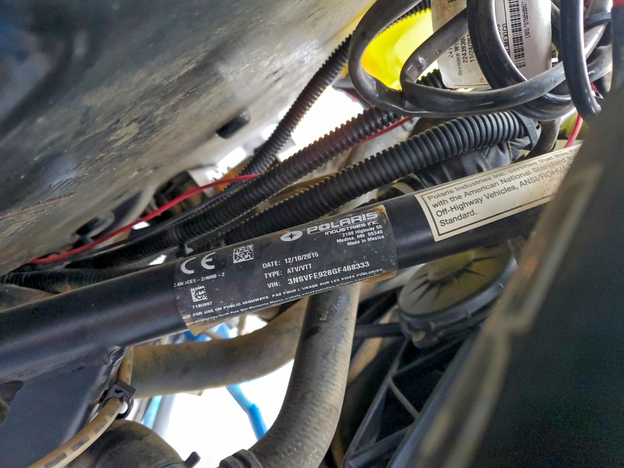 2016 POLARIS RZR UTILITY VEHICLE photo 10