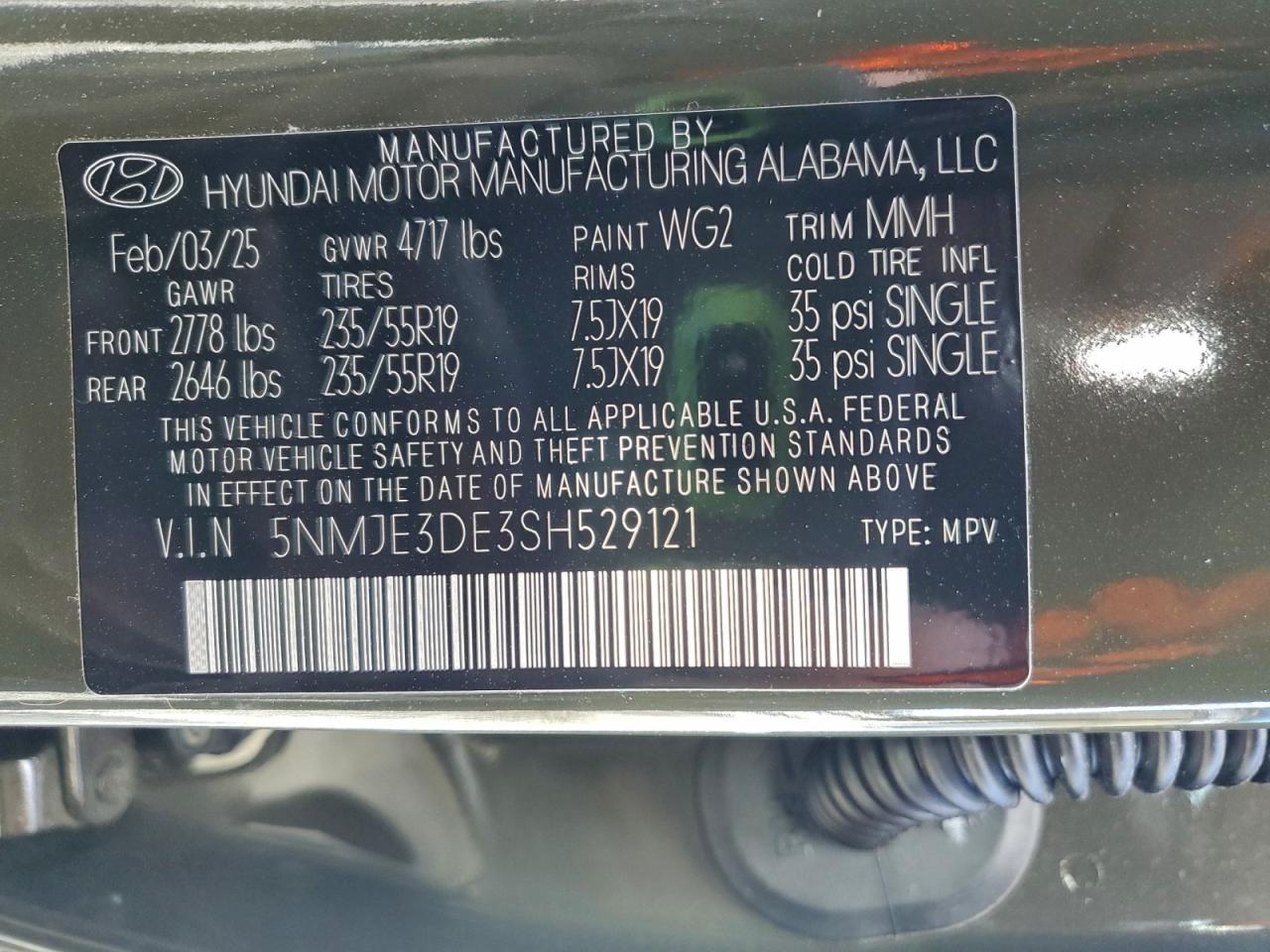 2025 HYUNDAI TUCSON LIMITED photo 13