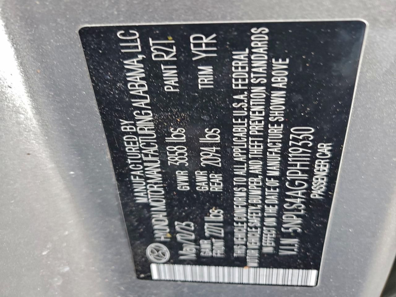 2023 HYUNDAI ELANTRA SEL photo 12