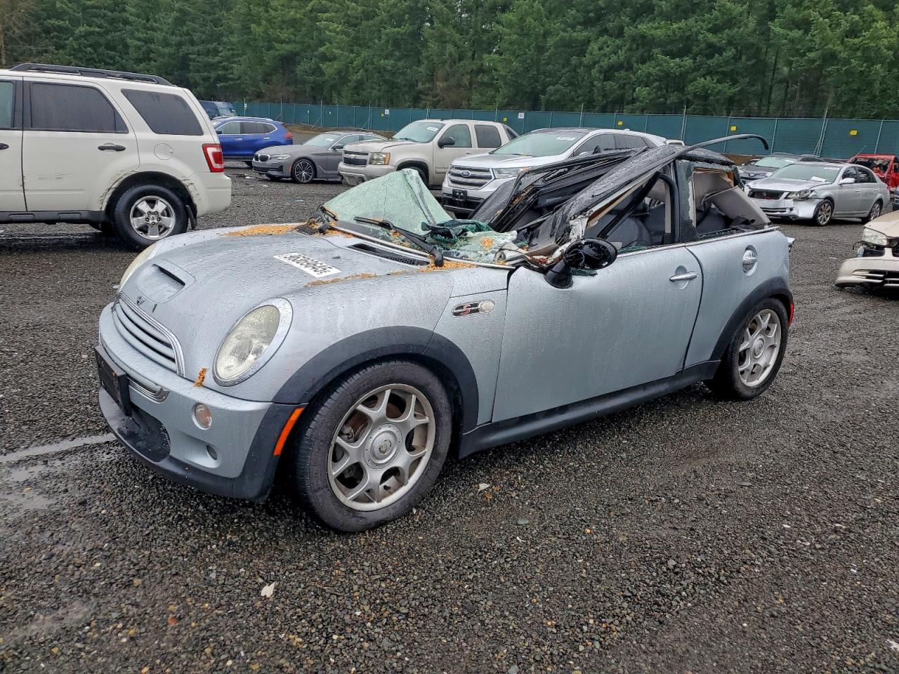 2003 MINI COOPER S — TOP/ROOF damage — photo 1