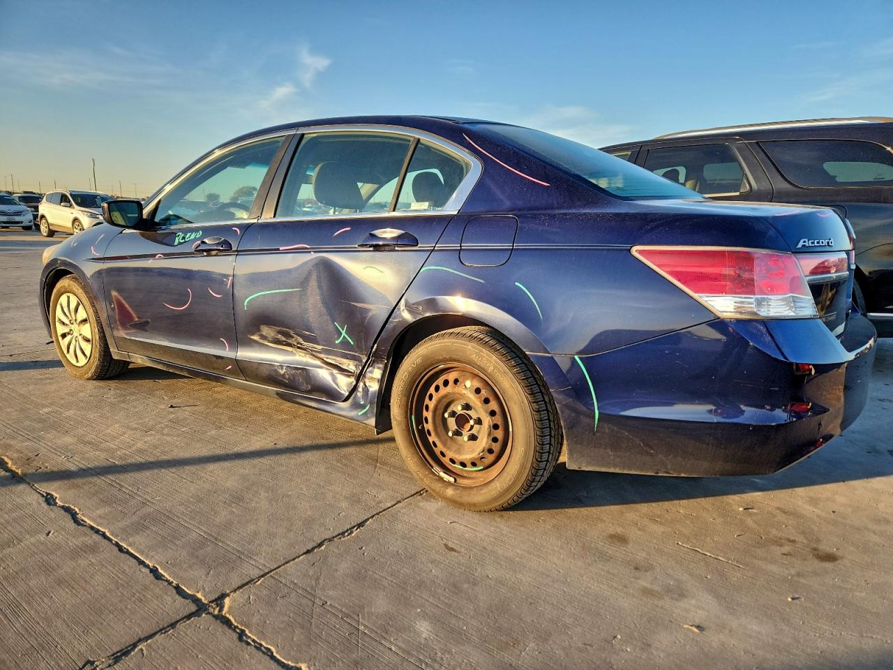 2012 HONDA ACCORD LX photo 2